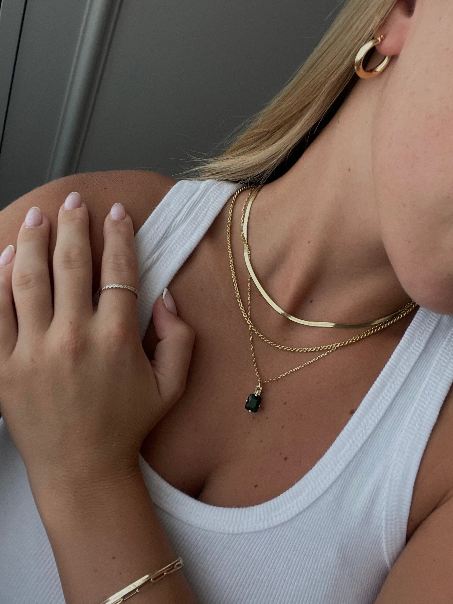 Delicate and Thematic Chain in 925 Silver and Gold-Plated