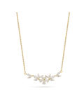 Delicate and Thematic Gold-Plated Necklace with Zirconia